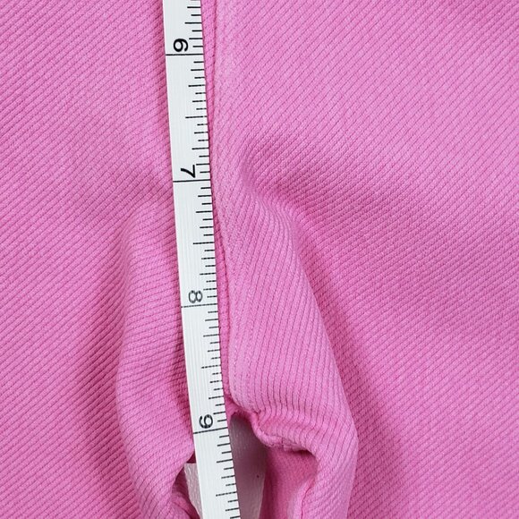 Spiritual Gangster Seamless High Waist Leggings Women XS/S Bubblegum Pink Ribbed - Picture 6 of 16